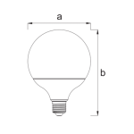 PELSAN LED 15 WAT E 27 GLOP AMPUL